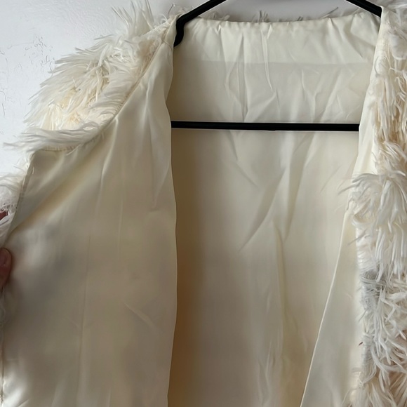 Fluffy coat, worn once! - Picture 2 of 6